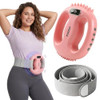 Fuooo 4-Head Fascia Ring Massager, Multifunctional Full-Body Deep Tissue Massage Gun, Hands-Free Ergonomic Electric Massager With Waist Belt, 3 Modes 9 Intensities Cordless Muscle Relief