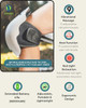 Joyknee Cordless Knee Massager With Heat & Red Light Therapy Adjustable Heat & Vibration Lightweight Portable & Multi-Use For Knees Shoulders & Elbows Relaxing And Comfortable Design