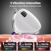 Luxulist Heated Muscle Scraper Tool, Fascia Massage Scraper Tool, Electric Fascia Knife For Gua Sha, Lymphatic Drainage, And Accelerated Muscle Recovery, Fascia Release Tools For Abdomen, Arms, Waist, And Legs