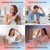 Tkcsoi Scalp Massager, Electric Scalp Massage Brush, Hair Massage Brush, Electrichead Scratcher, Masssage Comb With Soft Rubber.