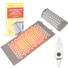 Homlyns Heated Acupressure Mats - 3 Heat Levels With 2 Hours Auto Off, Heating Acupuncture Mat Full Body Massage For Pain Relief Pad In Grey