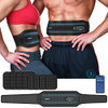 Domas Ab Stimulator Belt Ems Tens Unit For Muscle Recovery & Core Activation Bluetooth App Control 12 Modes 40 Levels Fits 28 49 Waist Home Gym Workout Men & Women