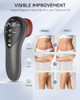 Gmoy Body Sculpting Machine, Electric Cellulite Massage Tool For Body, Home Spa Or Travel Self Care, Neck, Abdomen, Leg Soothing Massager For Muscle Tension, Portable s For Women Man, 3 Cups, Timer