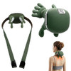 Kithouse Neck Massager With Heat, Shiatsu Neck And Back Massager With 4D Kneading For Shoulder And Cervical Pain, Relax Muscle Tension, Portable And Rechargeable For Home Or Office, Green