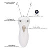 Folanda Hair Remover, Ladies Beauty Epilator, Cordless Electric Cotton Thread Epilator For Upper Lips Cheek Chin Arm Leg, Painless Face And Body Hair Removal Shaver