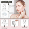 Jvv Red Light Therapy For Face, 7 Colors Led Facial Skin Care Mask, 10-Minute Auto Off, Wearable For Home Use, White