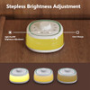 Donow White Noise Sound Machine With Light Bluetooth, 30 Soothing Sounds, Knob Volume Control, 8 Colors Night Light With Memory Function Sleep Timer, White Noise Machine For Sleeping Adults Baby