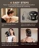 Kydj Red Light Therapy Mask For Face, 7 Colors Led Face Mask Light Therapy With Rechargeable Remote, Portable Anti-Aging & Skin Rejuvenation Device For Home Use Or Travel, Ideal For Women