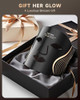 Kydj Red Light Therapy Mask For Face, 7 Colors Led Face Mask Light Therapy With Rechargeable Remote, Portable Anti-Aging & Skin Rejuvenation Device For Home Use Or Travel, Ideal For Women