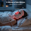 Jdhon Red Light Therapy For Face, 6 Ems Intensity Levels Face Mask,354 Leds, 4 Modes Led Therapy Mask, 2500Mah Rechargeable Controller, Anti-Aging, Skin Firming & Radiant Glow, For Home & Travel