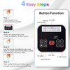 Fxtiaa Led-Face-Light-Therapy, 7 In 1 Color Led Face Mask Facial Body Beauty Equipment