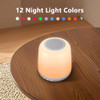 Easysleep White Noise Machine Baby Sound Machine For Sleeping With 12 Night Light Colors 30 Soothing Sounds 4 Timer Portable Sleep Machine For Kids Baby Adults, Smart App Control, Touch Control