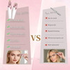 Lyjinbc Eyebrow Trimmer Facial Hair Removal For Women, 2 In 1 Electric Rechargeable Face Shaver & Eyebrow Razor With Painless Gentle Trimming - For Face, Upper Lip, Eyebrows