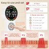 Holniva Handheld Red Light Therapy Device Near Infrared Wand For Face & Body With 5 Modes And 21 Leds Portable Red Light Therapy Wandfor Knee Shoulder Back Joint And Muscle Pain Relief