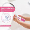 Morbex Green Glabrouse Skin Epilator, Epilators Hair Removal For Facial, Epilators With Led Light, Cordless Hair Removal Device, Epilator For Women, Facial Hair Removal For Bikini Arm Legs Armpits