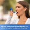 Giyosk Breathing Exercise Device For Lungs, Mucus Removal Flutter, Flutter Valve Mucus Removal Device With A Set Of Accessories, Breathing Trainer For Lung Cleanse(Blue)