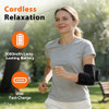 Gvmsor Cordless Elbow Massager For Pain Relief,Tennis Elbow Massager For Tendonitis And Tennis Elbow, Rechargeable Arm Heating Pad With Massage