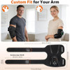 Gvmsor Cordless Elbow Massager For Pain Relief,Tennis Elbow Massager For Tendonitis And Tennis Elbow, Rechargeable Arm Heating Pad With Massage