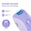 Kemei 4-In-1 Women ' S Hair Epilator Suitable For Body Hair On The Face Legs Arms Underarms And Bikini Line 2-Speed Adjustment Built-In Lighting Usb Charging
