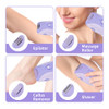 Kemei 4-In-1 Women ' S Hair Epilator Suitable For Body Hair On The Face Legs Arms Underarms And Bikini Line 2-Speed Adjustment Built-In Lighting Usb Charging