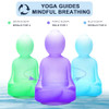 Lalifebuss Mindfulness 'Breathing Yoga', 4-7-8 Guided Visual Meditation Breathing Light, Calm Your Mind For Stress & Anxiety Relief/Learn Deep Breathing For Adults Kids Social Emotional Learning