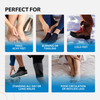 Emsense Heating Foot Massager - Cordless Vibration & Heat Therapy Wrap With 5 Heat Levels & 3 Vibration Modes For Tired Feet, Ankles & Lower Calf, Usb-C Rechargeable 1 Pack