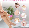 Morbex Green Epilator For Women, Smooth Glide Epilator Facial Hair Remover For Women With 2 Speed & Led Light, Electric Facial Hair Removal Suitable For Face, Bikini Areas, Underarms, Arms, Legs
