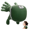 Lrthyonis Shoulder & Neck Massager With Heat, 4D Kneading Neck Massager With Bionic Finger Design, Deep Tissue Massage To Relieve Muscle Tension, Home & Office Use (Green)