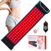 Feangli Red Light Therapy Infrared Light Therapy Belt For Body Waist Back Shoulder Leg Knee Muscle Relief, Led 660Nm 850Nm Wearable Large Red Light Belt With Timer Remote, Ideal For Woman Man