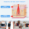 Feangli Red Light Therapy Infrared Light Therapy Belt For Body Waist Back Shoulder Leg Knee Muscle Relief, Led 660Nm 850Nm Wearable Large Red Light Belt With Timer Remote, Ideal For Woman Man