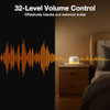 Leicex Sound Machine White Noise Machine - 30 Soothing Sounds, 10 Colors Night Light, Rechargeable Battery- Travel Portable Sound Machine For Sleep Baby Adults, Perfect Sleeping Companion