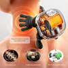 Otavilem Neck Massager With Heat, Shiatsu Neck And Back Massager With 4D Kneading,Simulated Human Hand Design Electric Deep Tissue Massage For Pain Relief And Muscle Relax