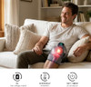 Galax Pro Knee Electric Massager With Heat, Cordless Heated Knee Massage For Pain Relief With 3 Heating Levels, 6 Vibration Modes, Led Screen & Adjustable Strap