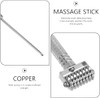 Exceart Acupuncture Pen Ear Massage Tool Face Roller Adjustable Deep Tissue Massage Tool For Face Ear Self-Massage