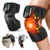 Romyse Knee Massager With Heat & Vibration, Red Light Knee Brace, 5000Mah Cordless Electric Heated Knee Wrap For Knee/Elbow/Shoulder, With Scheduled Shutdown
