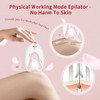 Morbex Green Facial Epilator, Glabours Skin Hair Remover For Women Epilators With Led Light, Two Speed Hair Removal Device, Epilator For Women, Pluxy Facial Hair Removal For Bikini Arm Legs Armpits