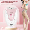 Morbex Green Facial Epilator, Glabours Skin Hair Remover For Women Epilators With Led Light, Two Speed Hair Removal Device, Epilator For Women, Pluxy Facial Hair Removal For Bikini Arm Legs Armpits