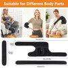 Edifolly Cordless Knee Heating Pad, Knee Massager With Heat And Vibration, Rechargeable Heated Knee Brace With 3 Heat Levels And 3 Massage Modes