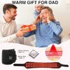 Hsypti Red Light Therapy Belt For Body, 37'' Cordless Red Infrared Light Wrap For Neck Chin Knee Ankle Hand Pain Relief, 660Nm & 850Nm With Pulse & Heating Modes