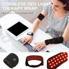 Hsypti Red Light Therapy Belt For Body, 37'' Cordless Red Infrared Light Wrap For Neck Chin Knee Ankle Hand Pain Relief, 660Nm & 850Nm With Pulse & Heating Modes