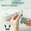 Lixada Advanced Breathing Trainer For Lung Capacity - 8-Level Adjustable Respiratory Exercise Device For Running, Swimming & Fitness With Case & Nose Clip(Green)