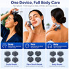 Melonsun Electric Scalp Massager, Anti-Tangle Deep Kneading Head Massager, Ipx7 Waterproof Shower Use, Usb-C Rechargeable, 3 Modes, 8 Removable Claws, Stress Relief For Women Men