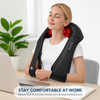 Magicmakers Neck Massager For Pain Relief Deep Tissue With Heat - Shiatsu Back And Shoulder Massage, Mothers Day s For Mom Wife Women Her, Dad Men Him, Christmas, Fathers Day, Plug-In Use For Home Office Car