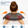 Magicmakers Neck Massager For Pain Relief Deep Tissue With Heat - Shiatsu Back And Shoulder Massage, Mothers Day s For Mom Wife Women Her, Dad Men Him, Christmas, Fathers Day, Plug-In Use For Home Office Car