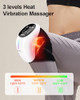 Nowcozy Knee Massager With Heat and  Ice Pack Cordless Infrared Massager For Knee Pain Relief Adjustable Portable Device For Shoulder Elbow Joint Stiffness Ideal For Men and Women Parents