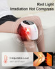 Nowcozy Knee Massager With Heat and  Ice Pack Cordless Infrared Massager For Knee Pain Relief Adjustable Portable Device For Shoulder Elbow Joint Stiffness Ideal For Men and Women Parents