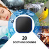 Magicteam Sound White Noise Machine With 20 Non Looping Natural Soothing Sounds And Memory Function 32 Levels Of Volume Powered By Ac Or Usb And Sleep Sound Timer Therapy For Baby Kids Adults