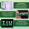Hempvana Rocket Pain Relief Pen, As Seen On Tv, Wireless Tens Therapy, Portable Muscle Stimulator - Same Technology Used By Doctors - Muscle Pain Relief -9 Adjustable Intensity Settings-3 Unique Heads