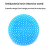 Gouccpu Hair Scalp Massager Shampoo Brush Shower Head Scrubber Cleanser Massage Comb For Hair Growth Ease Dandruff Removal And Head Relaxation For Women And Men Or Pets (Blue) 2 Pack