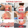 Puroth Red Light Therapy For Face Body, 2-In-1 Red Light Panel Device With Belt, 660Nm & 850Nm Near Infrared Light Therapy Lamp With Remote Control, 5 Adjustable Brightness & Timer, For Women Men